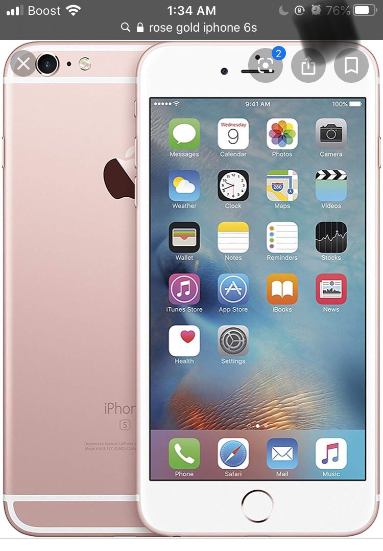 iPhone 6s unlocked rose gold