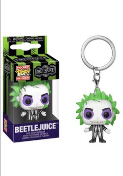 Funko Pop Beetlejuice Pocket Keychain Vinyl Figure