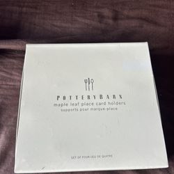 Pottery Barn Maple Leaf Place Card Holders