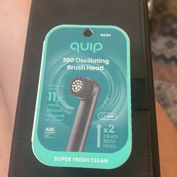 Electric tooth brush heads (quip)