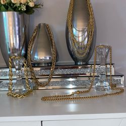 4 Chain   Necklaces  One Price