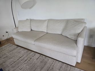 Crate barrel deep sofa