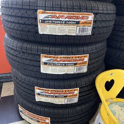 Vendo Set De Llantas 215/70/R16 Instaladas Y Balanceadas Garantizadas Las 4 Por $340