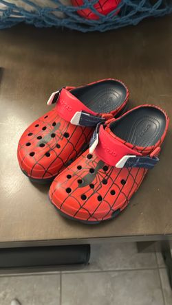 Spider-Man crocs