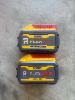 Batería dewalt 9flex 130 cada una