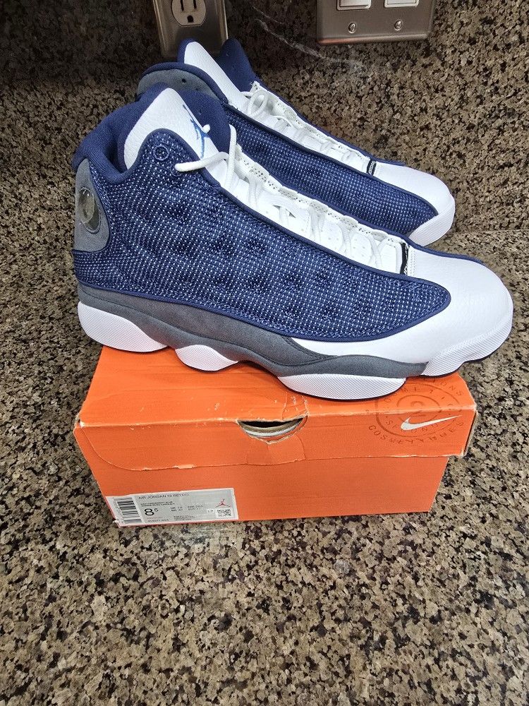 Brand New DS Nike Air Jordan 13 Flint Blue Retro Men's Size 8.5 (2020)