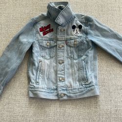 Levi’s Mickie Mouse Jacket Size 6 Kids 