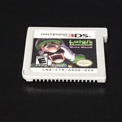 Luigi’s Mansion Dark Moon Rare Nintendo 3ds Mario Vidoe Game 2013 Cartridge Only 