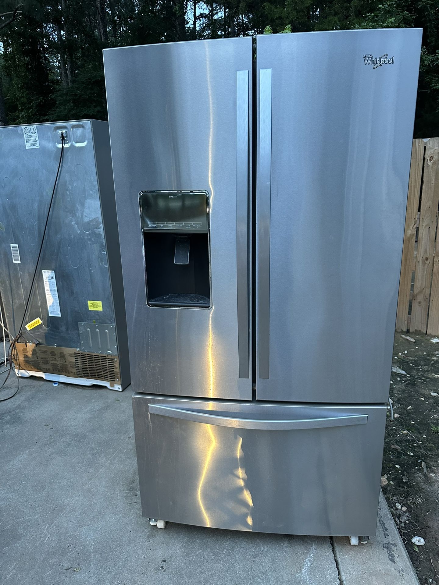 Whirlpool Refrigerator Stainless Steel