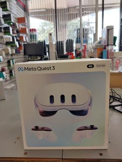 Occlus Metaquest3 512gb , 4k , Virtual Reality On Payments With $49 Down