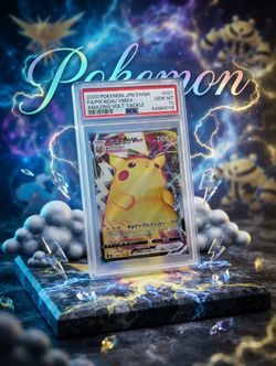 PSA 10 Pikachu VMAX Amazing Volt Tackle Japanese