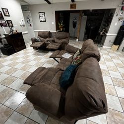 Sofa Set Ashley Used Good Condition 