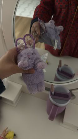 Purple Bunny Key Chain! 