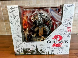 Rare Signed Guild Wars 2 Collectors Edition PC Windows New  Sealed