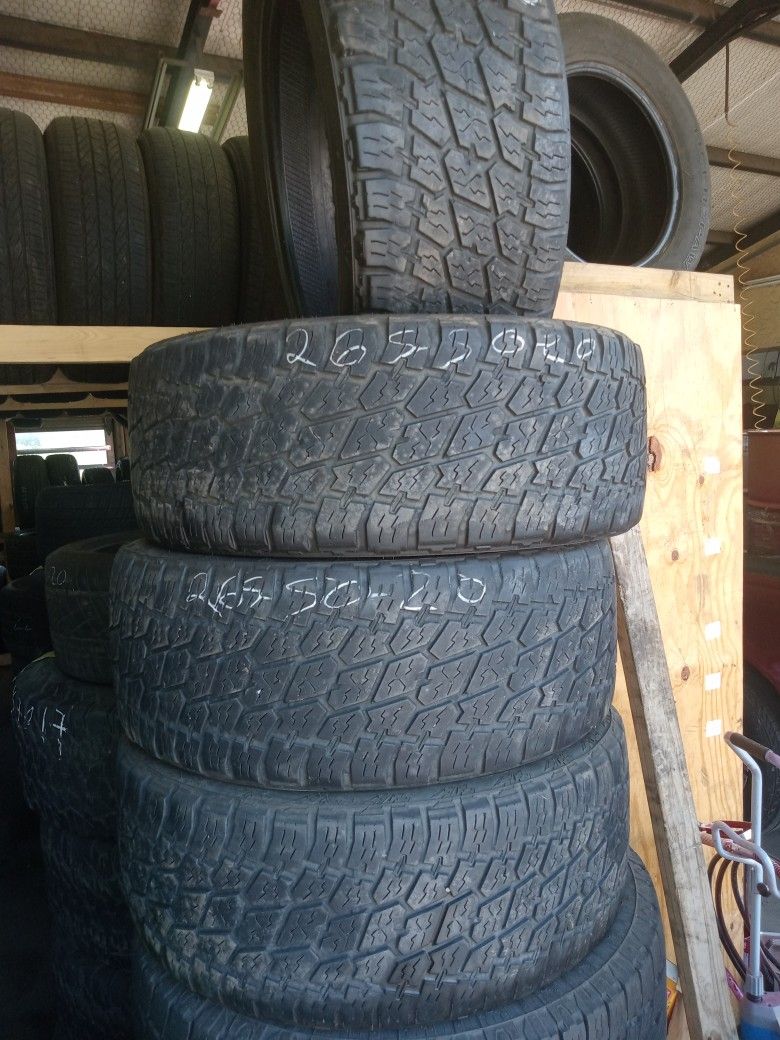 275 50 20 Set. 250