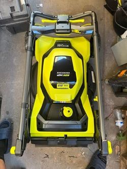 Ryobi 21 in 40v self propelled lawn mower (tool only)