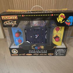 NEW Pac-Man/Galaga Head To Head Counter-Cade 2 Player