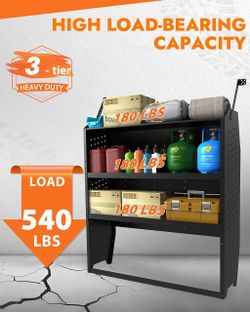3-Tier Heavy Duty Van Shelving Unit