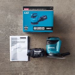 New Makita 5" Orbital Sander 18V - ToolOnly.
