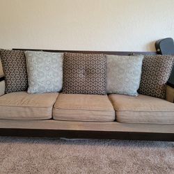 Couch, Chair And Ottoman 