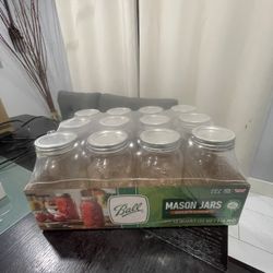 12 Quart Mason Jars