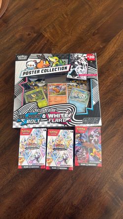 Pokemon TCG prismatic , destined rivals , black bolt and white flare