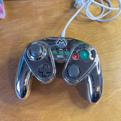 Nintendo Wii WiiU Metal Mario Fight Controller