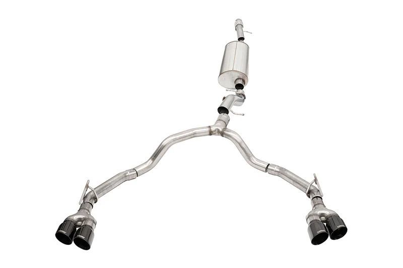 Corsa Performance Sport 3.5 in Cat-Back DRE 4.0 in Twin Tips | 2021-2025 Chevrolet Tahoe GMC Yukon Denali 6.2L