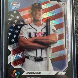 Aaron Judge 2026 World Baseball Classic Refractor