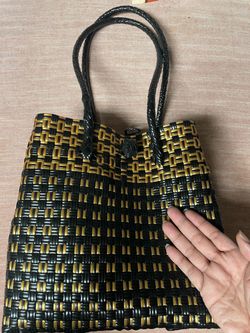 Handmade Woven Boho Tote Bag