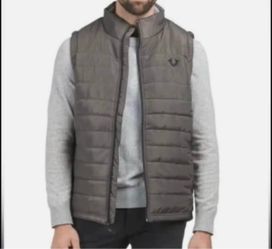 True Religion Grey Vest