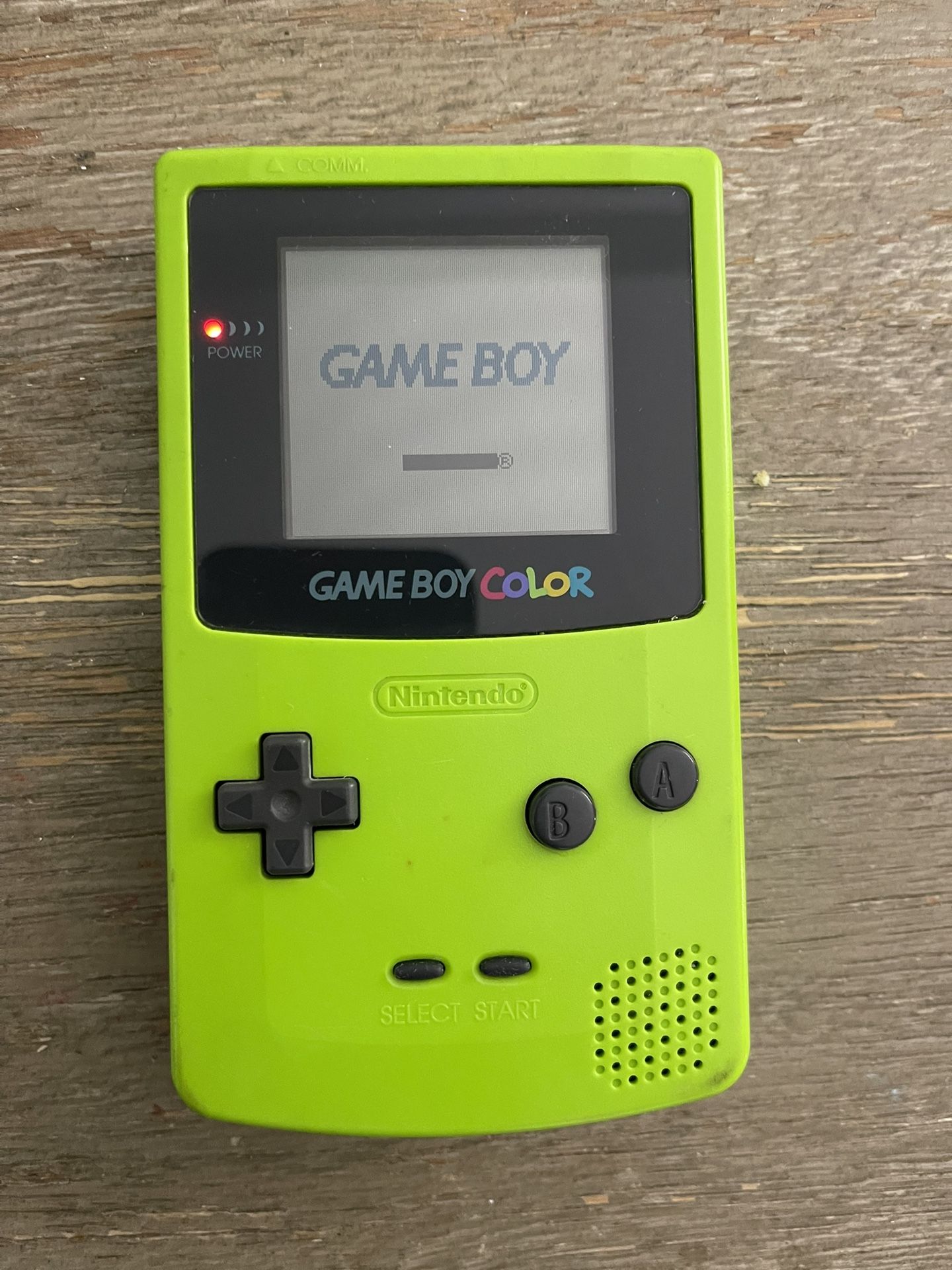 Gameboy Color Lime Green