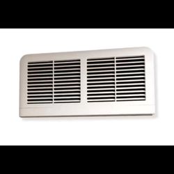 IMPECCABLE AIR 14" x 6" ABS Plastic Filtered Sidewall Return Air Grille in White