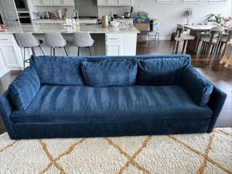 **Make An Offer**West Elm - Ink blue Sofa Set