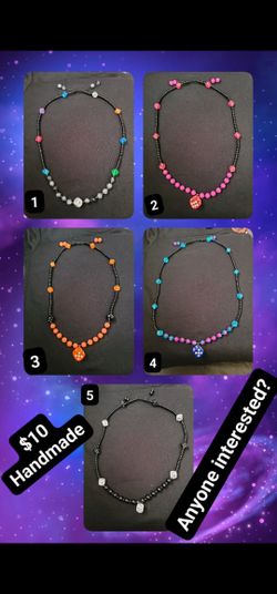 Handmade Necklace My 11yr Old Makes To Sell
