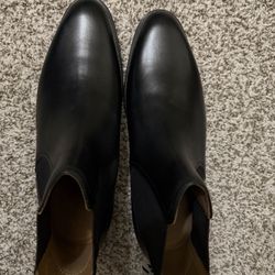 Zara Men’s Leather Chelsea Boot M 9