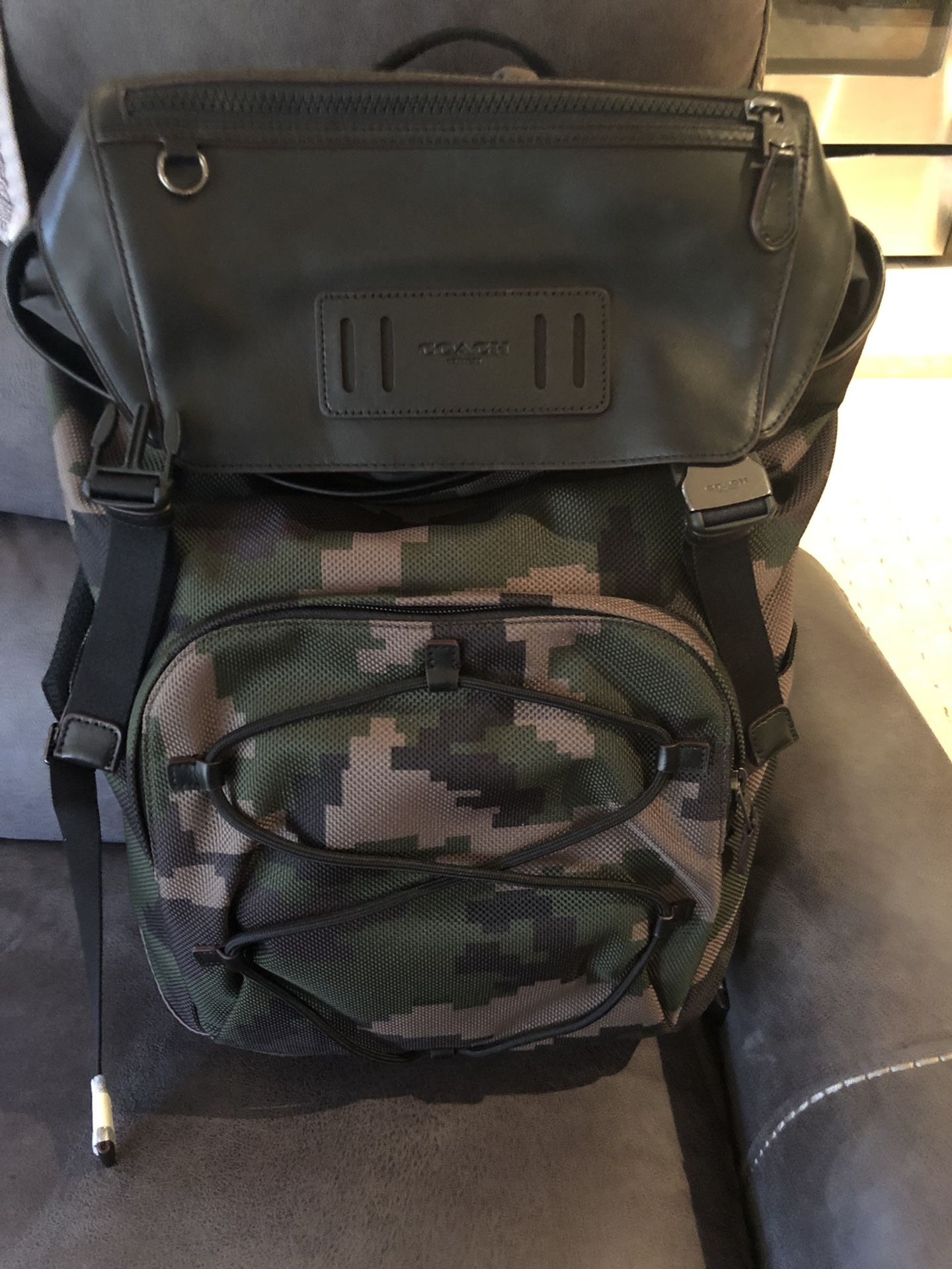 Brand New COACH Camo Men’s Backpack