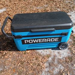Powerade Rolling Cooler 