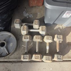 Olympic Free Weights And Dumbbells 