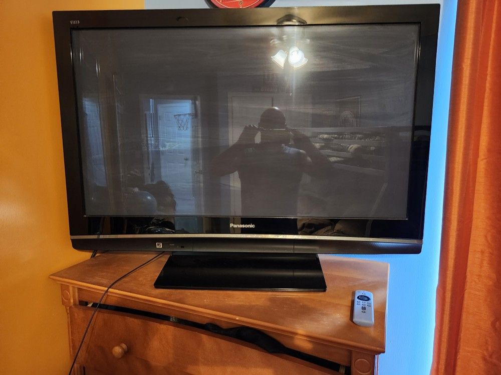Panasonic Plasma 42 Inch TV with Remote