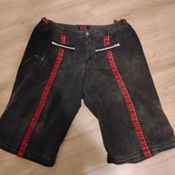 Vintage Y2K Vintage Tripp NYC Punk Goth Zipper Flare Shorts