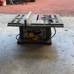 Ryobi 10” Table Saw