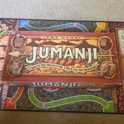 1995 JUMANJI BOARD GAME 100% COMPLETE