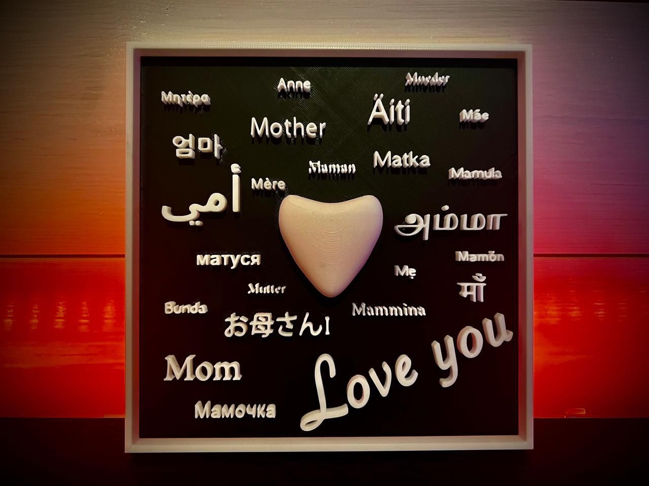 Mother's Day 3D Printing