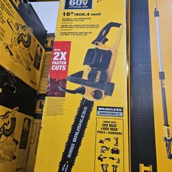 Dewalt 16" 60v Brushless Chainsaw Tool Only 