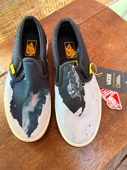 Vans x National Geographic Slip-On "Then Now Glacier" | Mens 3.5 / Womens 5 (NWT)