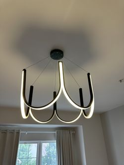 Crown Shaped Modern Pendant LED Light