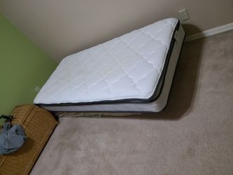 Twin XL bed & box spring, $159