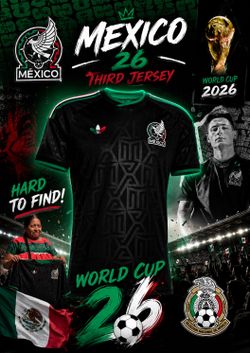 🔥 Mexico 2026 Third Jersey XL – Brand New With Tags – Hard to Find 🔥