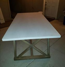 Dining Table with X-Base